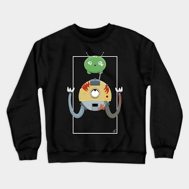 KVN and Mooncake Crewneck Sweatshirt by mikineal97